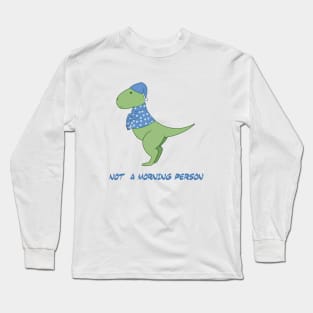 morning dino Long Sleeve T-Shirt